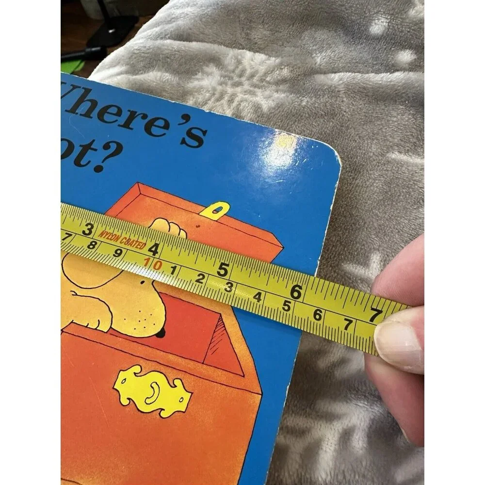 Where's Spot? Lift The Flap Board Book By Eric Hill‎ Vintage 2000 Puppy Dog GUC